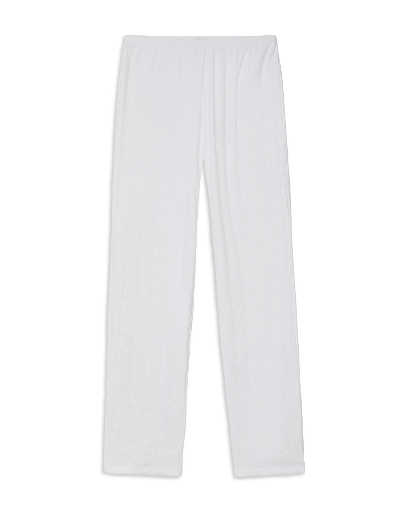 Petite Plume Pointelle Knit Pants