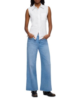 Lotta High Rise Ankle Jeans in Glisten