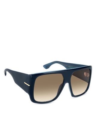 Square Flat Top Sunglasses, 60mm