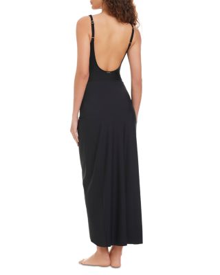 Long Twist Skirt Swim Cover-Up