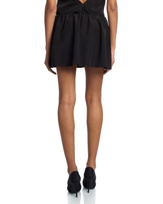 Ruched Mini Skirt