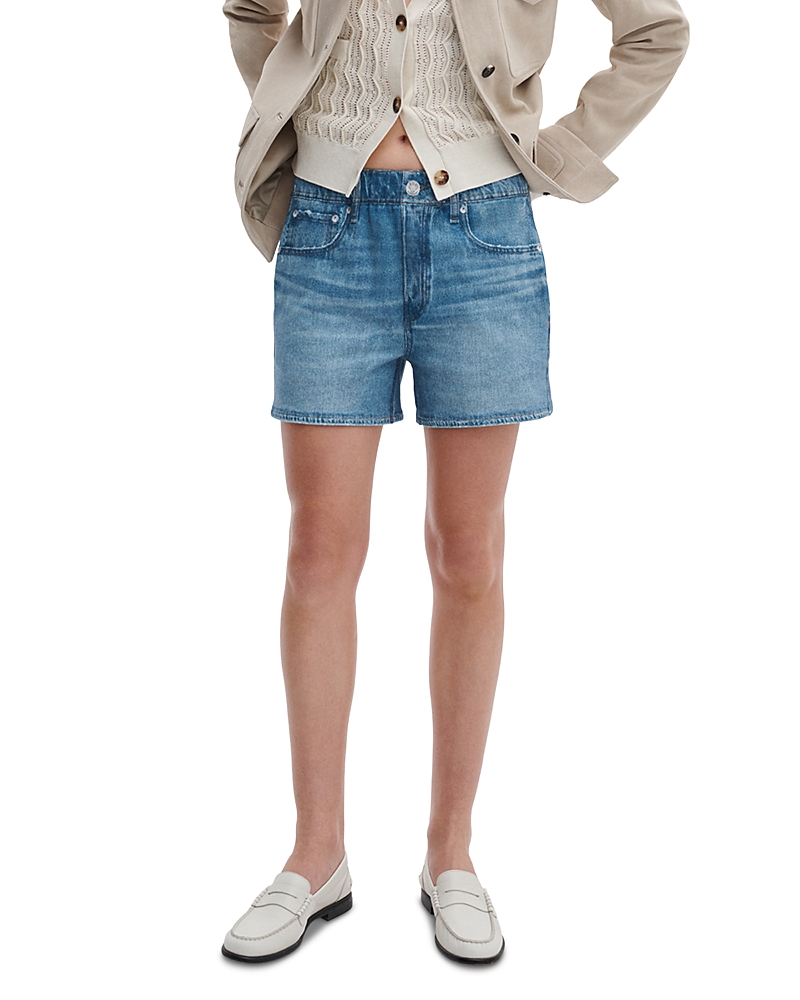 Rag & Bone Miramar Walking Cotton Terry Sweatpant Jean Shorts
