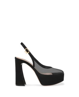 Women's Chopine Slingback Pumps
