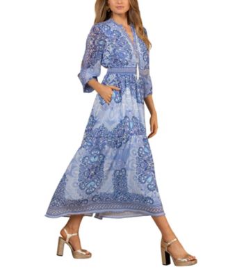  Eleanora Chiffon Maxi Dress