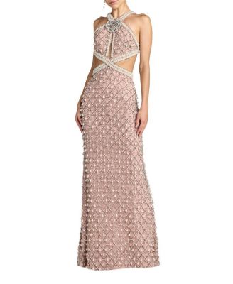 light pink strapless dress Strapless Blush Pink Dress A-Line Wedding Guest Dress
