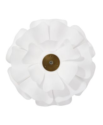  Zinnia 4-Light Acrylic Chandelier, Large