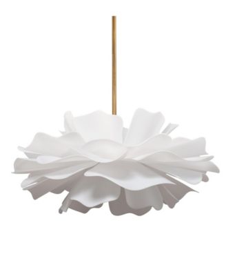 Zinnia 4-Light Acrylic Chandelier, Large