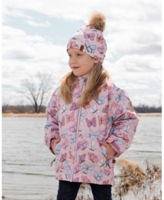 Girls' Mid-Season Butterflies Jacket - Big Kid