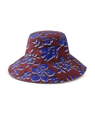 Tessa Floral Print Canvas Bucket Hat