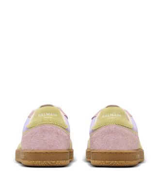 Women's Swan Suede and Mesh Trainers