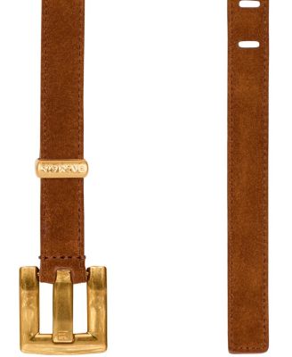 Anthem Suede Leather Belt