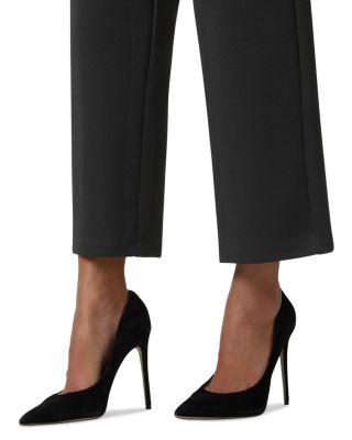 Cropped Wide Leg Pants