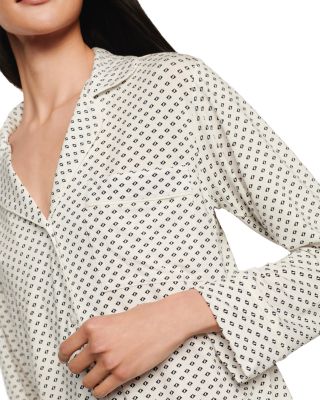 Gisele Printed Long Pajama Set