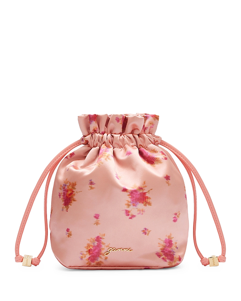 Ganni Floral Print Pouch