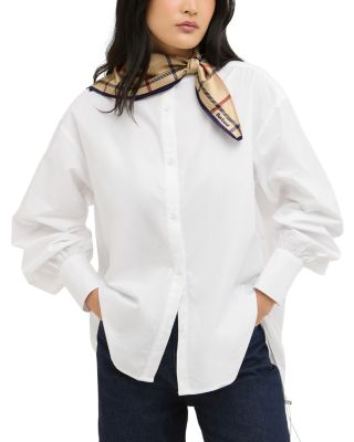 Mackworth Large Check Polyester Scarf