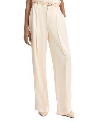High Waist Satin Pants 