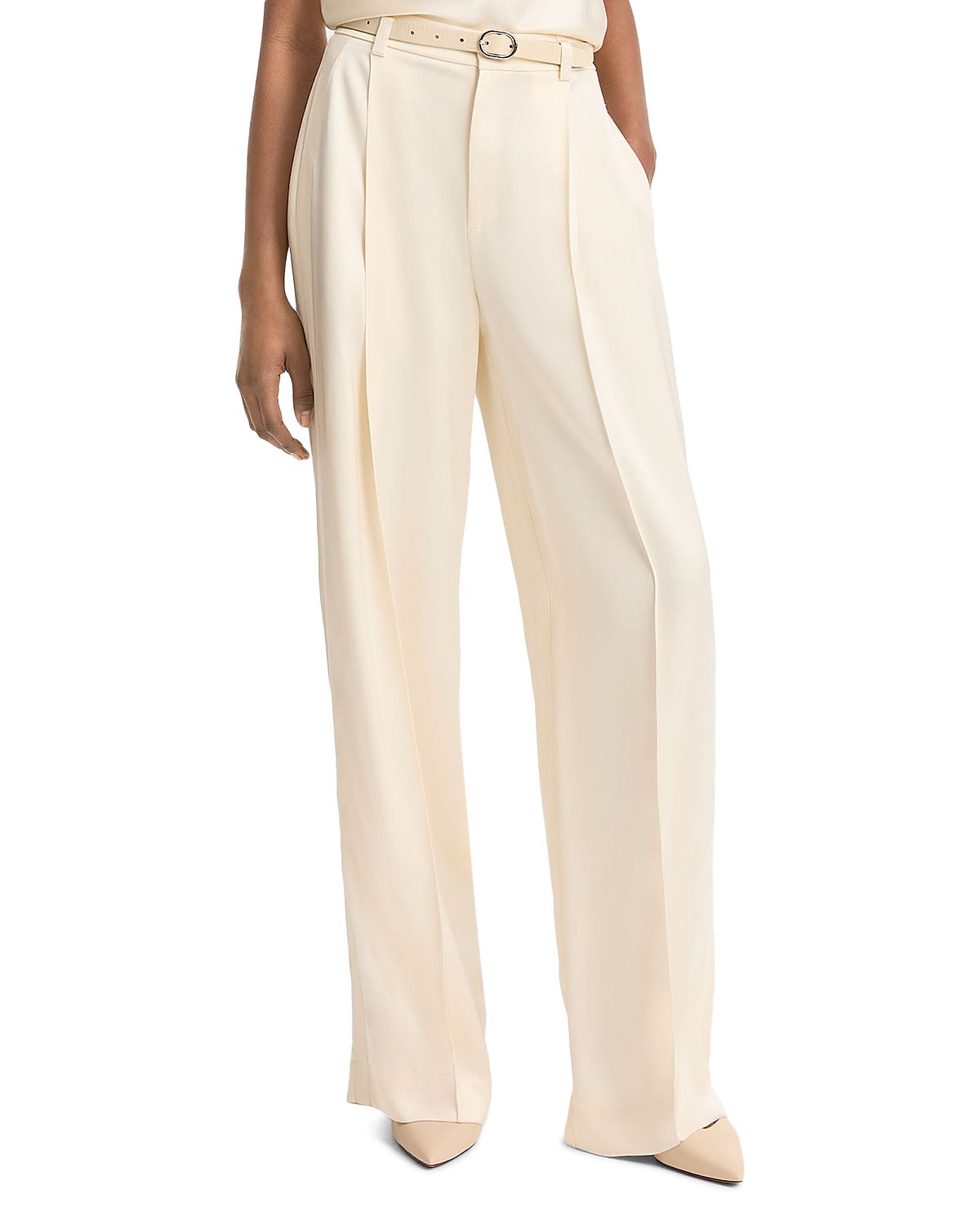 Vince High Waist Satin Pants
