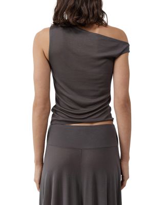 Fine Jersey Asymmetric Top