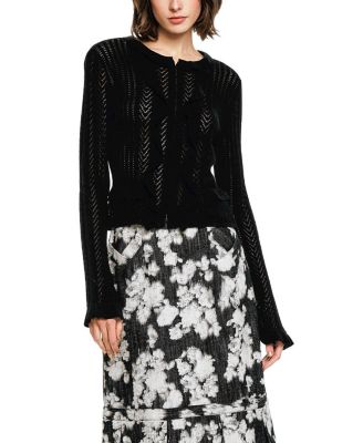  Victorian Pointelle Cardigan