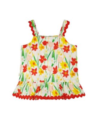  Girls' Sleeveless Viscose Daffodil Top - Big Kid