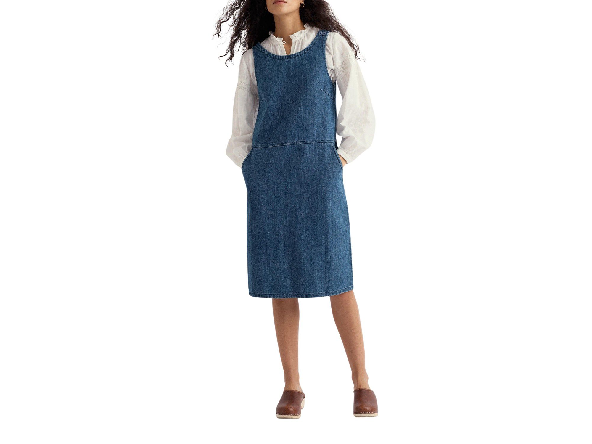 Women's Salt Weave Pinafore - Image 1
