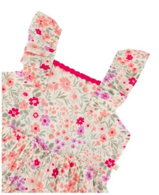 Girls' Tunic and Organic Cotton Flowers Capri Set - Big Kid