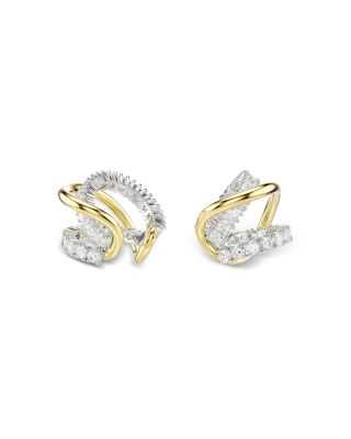 Hyperbola Cubic Zirconia Ear Cuffs