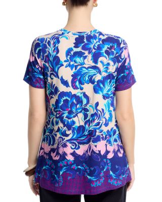 The Janie Favorite Short Sleeve Crewneck Swing Tee