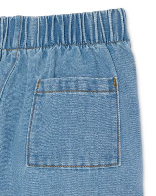 Girls' High Rise Wide Leg Denim Jeans, Big Kid - Exclusive 