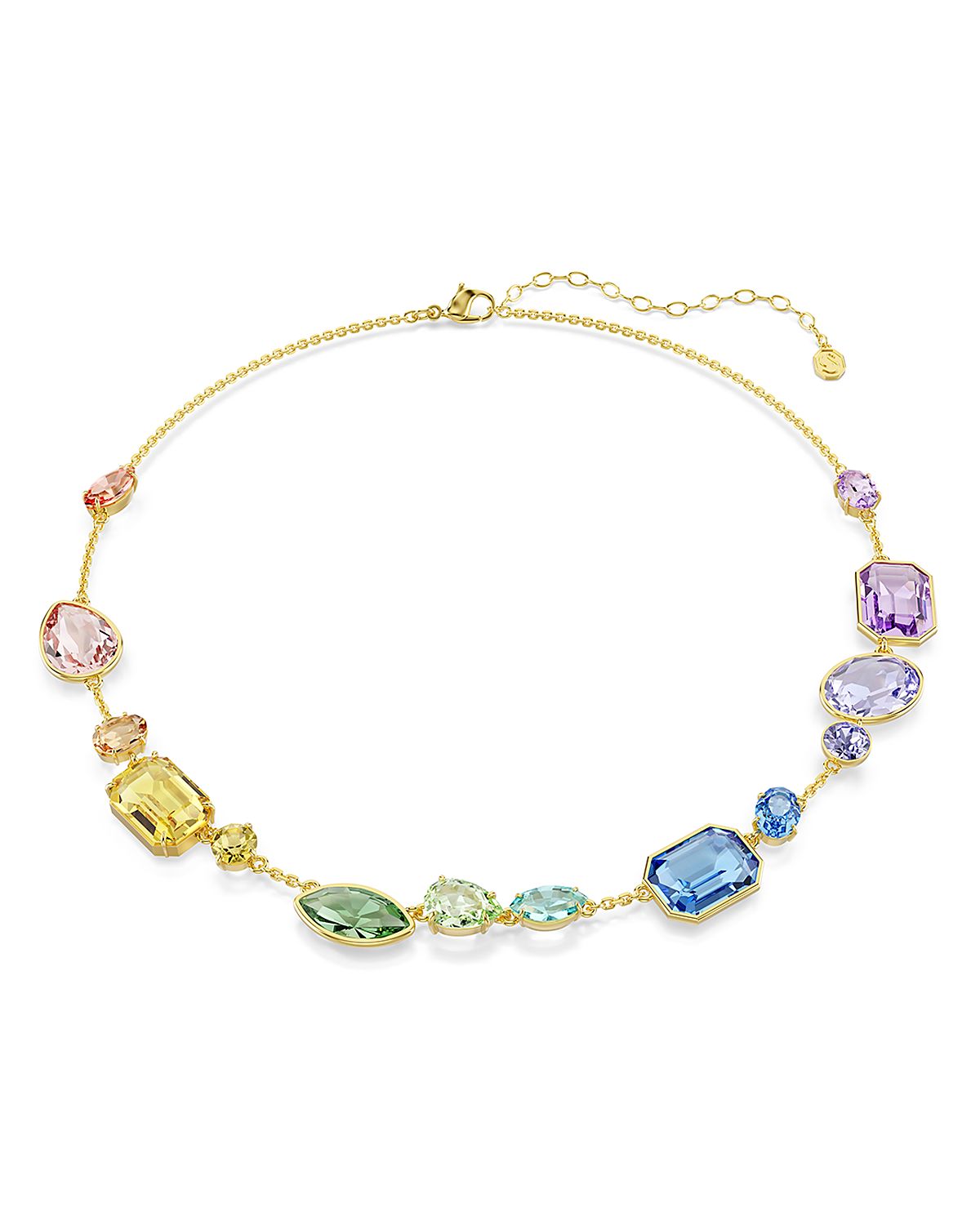 Swarovski Gema Mixed Crystal Collar Necklace, 14.87-17.75