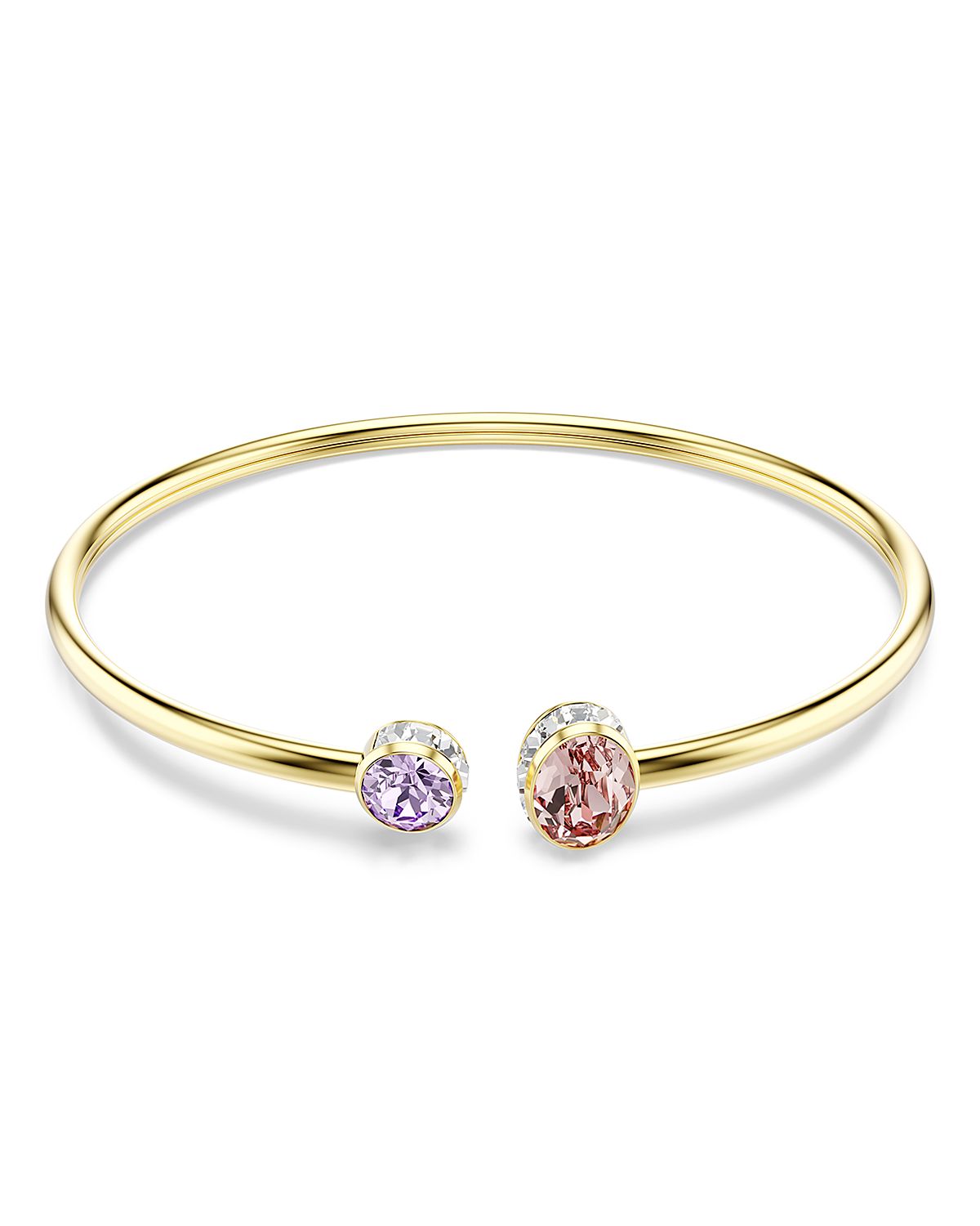 Swarovski Chroma Crystal Flexible Bangle Bracelet