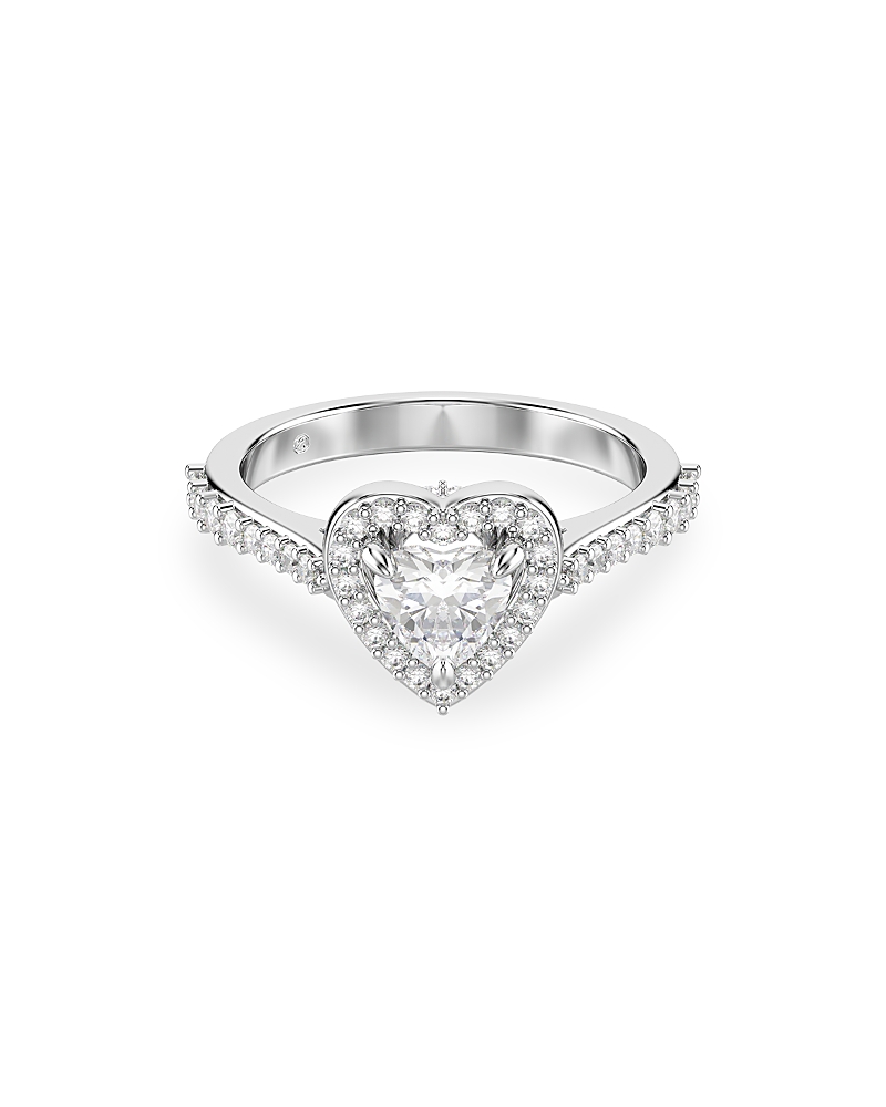 Swarovski Una Crystal & Cubic Zirconia Heart Ring