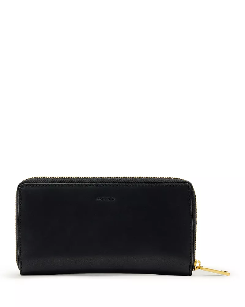 Allsaints Lena Leather Continental Wallet