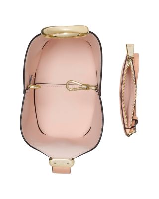 Halo Mini Leather Bucket Bag