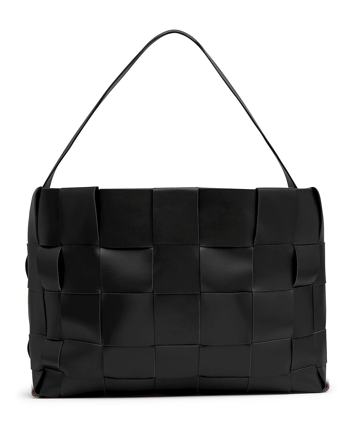 St. Agni Large Woven Leather Tote