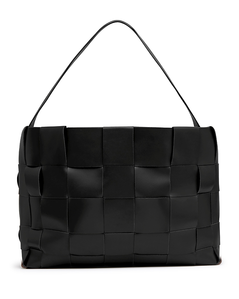 St. Agni Large Woven Leather Tote