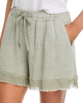 Button Down Shirt & Drawstring Shorts