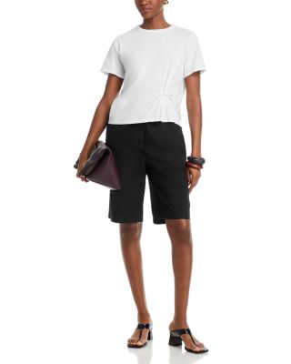 Rhou Short Sleeve Knot Front Tee