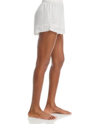 The Eyelet Button Sleep Top & The Eyelet Tape Shorts