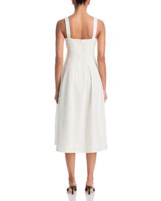 Lace Appliqu&eacute; Midi Dress - Exclusive