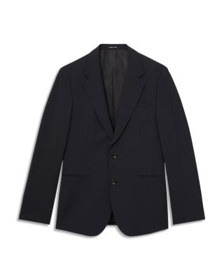 Plain Weave Tailored Fit Suit Jacket