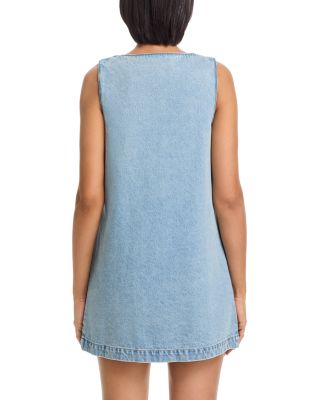 90's Denim Button Front Dress