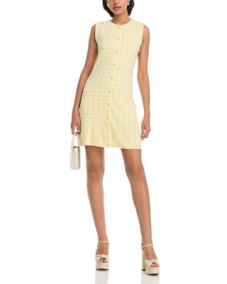 Ember Button Front Sleeveless Dress