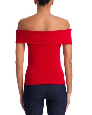 Ponte Off-the-Shoulder Top - Exclusive