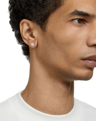 Una Angelic Cubic Zirconia Stud Earrings