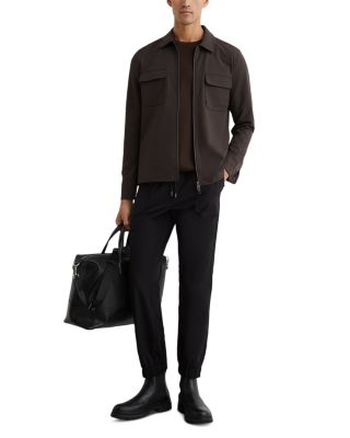 Technical Zip Through Pocket Jacket