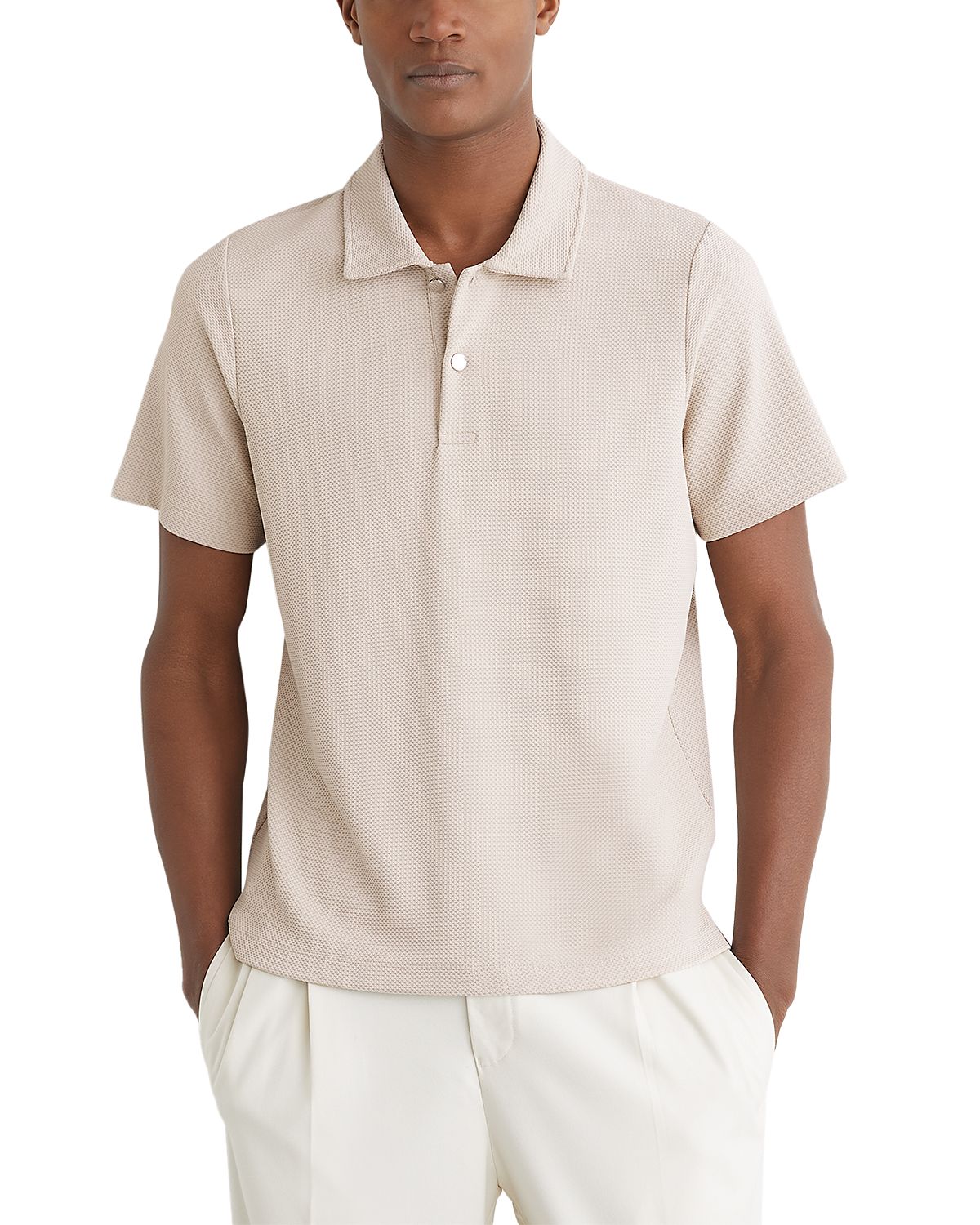 Reiss Textured Polo Shirt