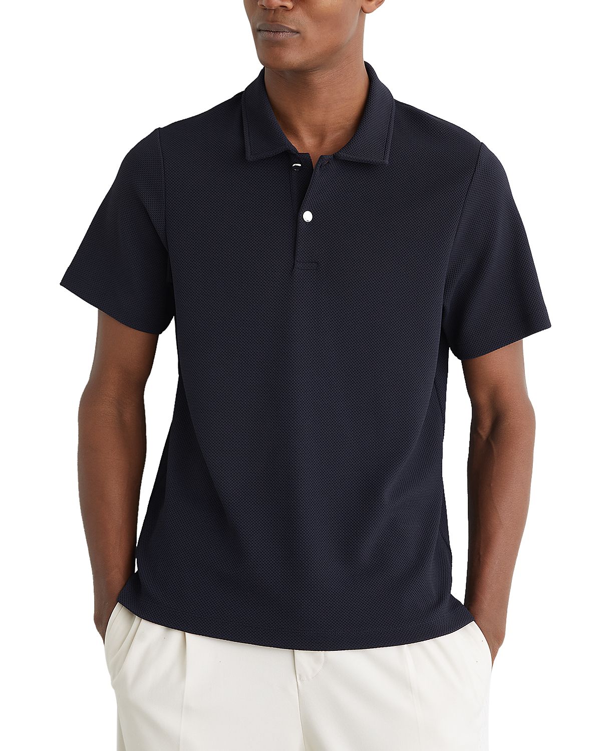 Reiss Textured Polo Shirt