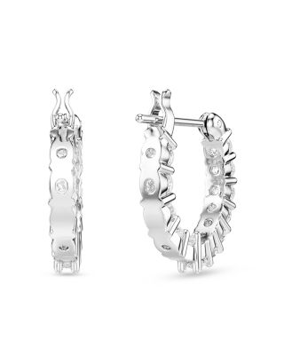 Matrix Vittore Crystal Hoop Earrings