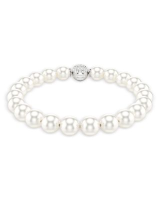 Matrix Crystal Imitation Pearl Bracelet